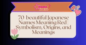 japanese names meaning red 