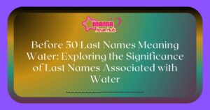 last names meaning water 