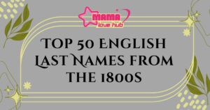 1800 english last names